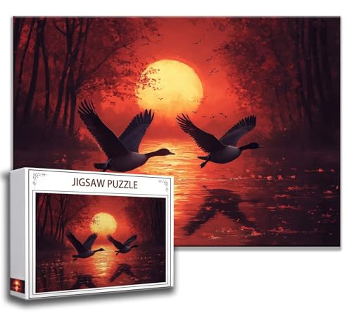Puzzle 2000 Teile Vogel Puzzle Erwachsene Anspruchsvoll, Holzpuzzle Jigsaw Puzzle Sonnenuntergang Puzzle Groß XXL 100 x 70 cm Impossible Puzzle für Männer, Klassische Puzzles für Erwachsene Frauen G-8 Puzzle 2000 Teile Vogel Puzzle Erwachsene Anspruchsvoll, Holzpuzzle Jigsaw Puzzle Sonnenuntergang Puzzle Groß XXL 100 x 70 cm Impossible Puzzle für Männer, Klassische Puzzles für Erwachsene Frauen G-8 von Zhngzoyn