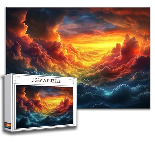 Puzzle 2000 Teile Wolke Puzzle Erwachsene Anspruchsvoll, Holzpuzzle Jigsaw Puzzle Landschaft Puzzle Groß XXL 100 x 70 cm Impossible Puzzle für Männer, Klassische Puzzles für Erwachsene Frauen F-0 Puzzle 2000 Teile Wolke Puzzle Erwachsene Anspruchsvoll, Holzpuzzle Jigsaw Puzzle Landschaft Puzzle Groß XXL 100 x 70 cm Impossible Puzzle für Männer, Klassische Puzzles für Erwachsene Frauen F-0 von Zhngzoyn