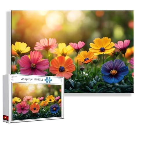 Puzzle 3000 Teile Blume, Puzzle Erwachsene Anspruchsvoll Jigsaw Blume Groß XXL 120 x 80 cm, Klassische Impossible Jigsaw Art für Frauen Männer, Holzpuzzle für Deko Wohnzimmer, Geschenke zu Ostern Y-5 Puzzle 3000 Teile Blume, Puzzle Erwachsene Anspruchsvoll Jigsaw Blume Groß XXL 120 x 80 cm, Klassische Impossible Jigsaw Art für Frauen Männer, Holzpuzzle für Deko Wohnzimmer, Geschenke zu Ostern Y-5 von Zhngzoyn