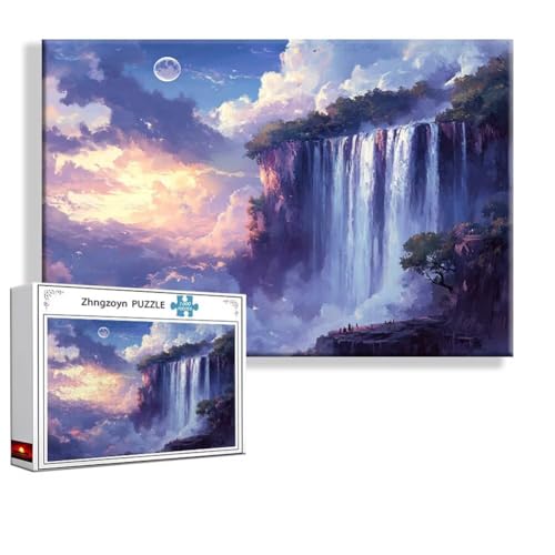 Puzzle 3000 Teile Fallen, Puzzle Erwachsene Anspruchsvoll Jigsaw Landschaft Groß XXL 120x80 cm, Klassische Impossible Jigsaw art für Frauen Männer, Holzpuzzle für Deko Wohnzimmer, Geschenke Ostern J-0 Puzzle 3000 Teile Fallen, Puzzle Erwachsene Anspruchsvoll Jigsaw Landschaft Groß XXL 120x80 cm, Klassische Impossible Jigsaw art für Frauen Männer, Holzpuzzle für Deko Wohnzimmer, Geschenke Ostern J-0 von Zhngzoyn