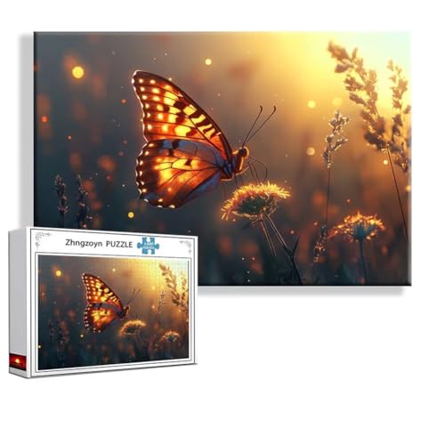 Puzzle 3000 Teile Schmetterling, Puzzle Erwachsene Anspruchsvoll Jigsaw Landschaft Groß XXL 120x80 cm, Klassische Impossible Jigsaw Art für Frauen Männer, Holzpuzzle für Deko Wohnzimmer Geschenke E-3 Puzzle 3000 Teile Schmetterling, Puzzle Erwachsene Anspruchsvoll Jigsaw Landschaft Groß XXL 120x80 cm, Klassische Impossible Jigsaw Art für Frauen Männer, Holzpuzzle für Deko Wohnzimmer Geschenke E-3 von Zhngzoyn