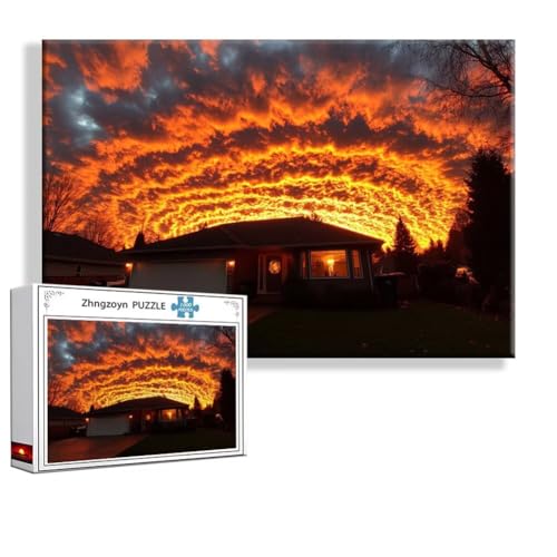 Puzzle 3000 Teile Sonnenuntergang, Puzzle Erwachsene Anspruchsvoll Jigsaw Landschaft Groß XXL 120 x 80 cm, Klassische Impossible Jigsaw Art für Frauen Männer, Holzpuzzle für Deko Wohnzimmer U-5 Puzzle 3000 Teile Sonnenuntergang, Puzzle Erwachsene Anspruchsvoll Jigsaw Landschaft Groß XXL 120 x 80 cm, Klassische Impossible Jigsaw Art für Frauen Männer, Holzpuzzle für Deko Wohnzimmer U-5 von Zhngzoyn