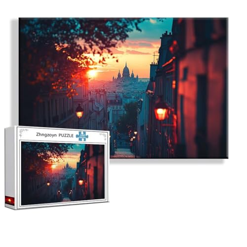 Puzzle 3000 Teile Stadt, Puzzle Erwachsene Anspruchsvoll Jigsaw Straße Groß XXL 120 x 80 cm, Klassische Impossible Jigsaw art für Frauen Männer, Holzpuzzle für Deko Wohnzimmer, Geschenke zu Ostern M-9 Puzzle 3000 Teile Stadt, Puzzle Erwachsene Anspruchsvoll Jigsaw Straße Groß XXL 120 x 80 cm, Klassische Impossible Jigsaw art für Frauen Männer, Holzpuzzle für Deko Wohnzimmer, Geschenke zu Ostern M-9 von Zhngzoyn