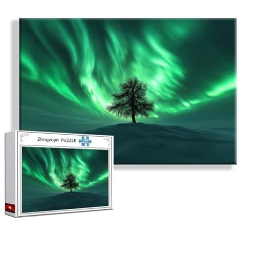 Puzzle 4000 Teile Aurora, Puzzle Erwachsene Anspruchsvoll Jigsaw Landschaft Groß XXL 140x87 cm, Klassische Impossible Jigsaw art für Frauen Männer, Holzpuzzle für Deko Wohnzimmer, Geschenke Ostern A-6 Puzzle 4000 Teile Aurora, Puzzle Erwachsene Anspruchsvoll Jigsaw Landschaft Groß XXL 140x87 cm, Klassische Impossible Jigsaw art für Frauen Männer, Holzpuzzle für Deko Wohnzimmer, Geschenke Ostern A-6 von Zhngzoyn