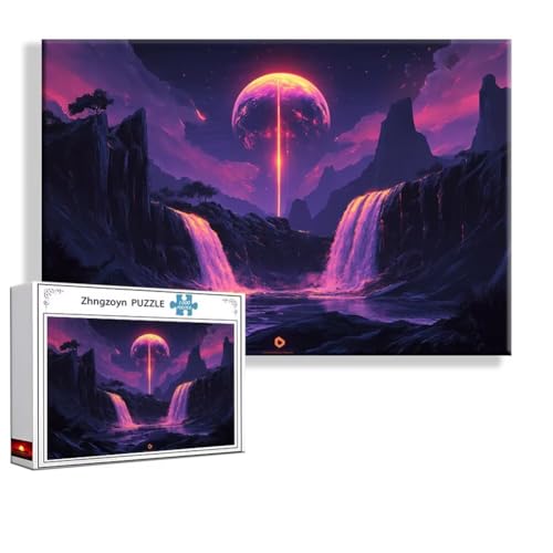 Puzzle 4000 Teile Fallen, Puzzle Erwachsene Anspruchsvoll Jigsaw Landschaft Groß XXL 140x87 cm, Klassische Impossible Jigsaw art für Frauen Männer, Holzpuzzle für Deko Wohnzimmer, Geschenke Ostern F-9 Puzzle 4000 Teile Fallen, Puzzle Erwachsene Anspruchsvoll Jigsaw Landschaft Groß XXL 140x87 cm, Klassische Impossible Jigsaw art für Frauen Männer, Holzpuzzle für Deko Wohnzimmer, Geschenke Ostern F-9 von Zhngzoyn
