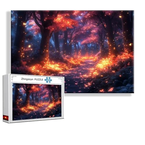 Puzzle 4000 Teile Fantasie, Puzzle Erwachsene Anspruchsvoll Jigsaw Landschaft Groß XXL 140x87 cm, Klassische Impossible Jigsaw Art für Frauen Männer, Holzpuzzle für Deko Wohnzimmer Geschenke C-6 von Zhngzoyn
