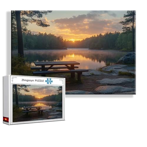 Puzzle 4000 Teile Frühling, Puzzle Erwachsene Anspruchsvoll Jigsaw Sonnenuntergang Groß XXL 140x87 cm, Klassische Impossible Jigsaw Art für Frauen Männer, Holzpuzzle für Deko Wohnzimmer Geschenke X-8 Puzzle 4000 Teile Frühling, Puzzle Erwachsene Anspruchsvoll Jigsaw Sonnenuntergang Groß XXL 140x87 cm, Klassische Impossible Jigsaw Art für Frauen Männer, Holzpuzzle für Deko Wohnzimmer Geschenke X-8 von Zhngzoyn