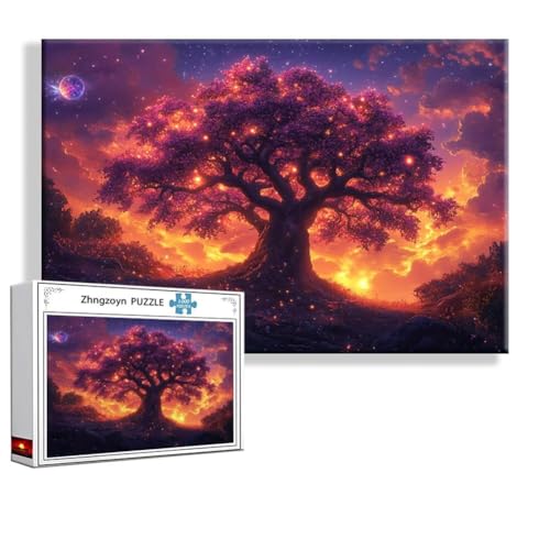 Puzzle 4000 Teile Traum, Puzzle Erwachsene Anspruchsvoll Jigsaw Baum Groß XXL 140 x 87 cm, Klassische Impossible Jigsaw Art für Frauen Männer, Holzpuzzle für Deko Wohnzimmer, Geschenke zu Ostern K-1 Puzzle 4000 Teile Traum, Puzzle Erwachsene Anspruchsvoll Jigsaw Baum Groß XXL 140 x 87 cm, Klassische Impossible Jigsaw Art für Frauen Männer, Holzpuzzle für Deko Wohnzimmer, Geschenke zu Ostern K-1 von Zhngzoyn