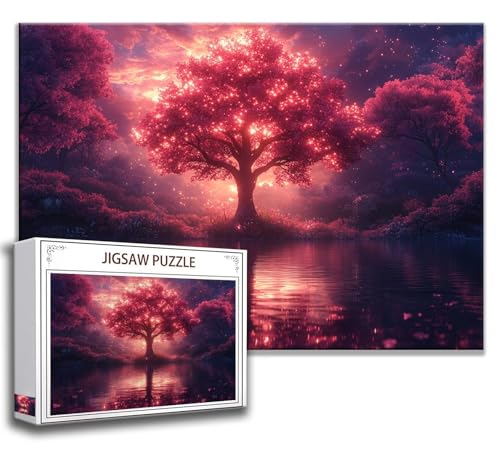 Puzzle 500 Teile Baum Puzzle Erwachsene Anspruchsvoll, Holzpuzzle Jigsaw Puzzle Landschaft Puzzle Groß 52 x 38 cm Impossible Puzzle für Männer, Puzzles für Erwachsene Frauen, ältere Menschen B-3 Puzzle 500 Teile Baum Puzzle Erwachsene Anspruchsvoll, Holzpuzzle Jigsaw Puzzle Landschaft Puzzle Groß 52 x 38 cm Impossible Puzzle für Männer, Puzzles für Erwachsene Frauen, ältere Menschen B-3 von Zhngzoyn