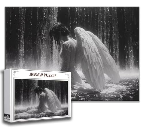 Puzzle 500 Teile Engel Puzzle Erwachsene Anspruchsvoll, Holzpuzzle Jigsaw Puzzle Schönheit Puzzle Groß 52 x 38 cm Impossible Puzzle für Männer, Puzzles für Erwachsene Frauen, ältere Menschen I-2 Puzzle 500 Teile Engel Puzzle Erwachsene Anspruchsvoll, Holzpuzzle Jigsaw Puzzle Schönheit Puzzle Groß 52 x 38 cm Impossible Puzzle für Männer, Puzzles für Erwachsene Frauen, ältere Menschen I-2 von Zhngzoyn