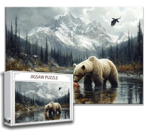 Puzzle 500 Teile Gebirge Puzzle Erwachsene Anspruchsvoll, Holzpuzzle Jigsaw Puzzle Tragen Puzzle 52x38 cm Impossible Puzzle für Männer, Klassische Puzzles für Erwachsene Frauen, ältere Menschen P-3 Puzzle 500 Teile Gebirge Puzzle Erwachsene Anspruchsvoll, Holzpuzzle Jigsaw Puzzle Tragen Puzzle 52x38 cm Impossible Puzzle für Männer, Klassische Puzzles für Erwachsene Frauen, ältere Menschen P-3 von Zhngzoyn
