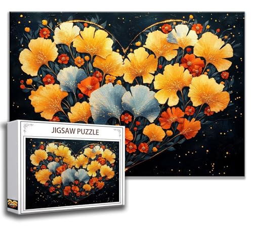Puzzle 500 Teile Liebe Puzzle Erwachsene Anspruchsvoll, Holzpuzzle Jigsaw Puzzle Blatt Puzzle Groß 52x38 cm Impossible Puzzle für Männer, Klassische Puzzles für Erwachsene Frauen, ältere Menschen C-4 Puzzle 500 Teile Liebe Puzzle Erwachsene Anspruchsvoll, Holzpuzzle Jigsaw Puzzle Blatt Puzzle Groß 52x38 cm Impossible Puzzle für Männer, Klassische Puzzles für Erwachsene Frauen, ältere Menschen C-4 von Zhngzoyn