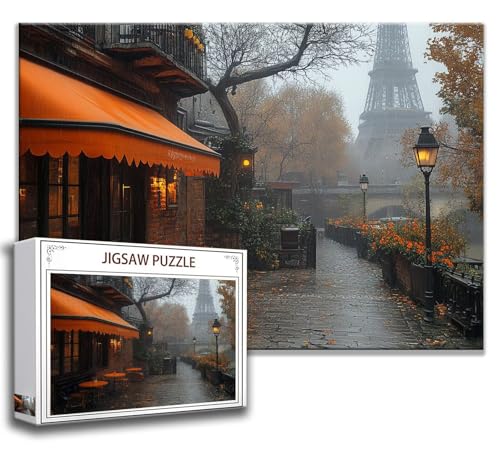Puzzle 500 Teile Paris Puzzle Erwachsene Anspruchsvoll, Holzpuzzle Jigsaw Puzzle Stadt Puzzle Groß 52x38 cm Impossible Puzzle für Männer, Klassische Puzzles für Erwachsene Frauen, ältere Menschen Q-3 Puzzle 500 Teile Paris Puzzle Erwachsene Anspruchsvoll, Holzpuzzle Jigsaw Puzzle Stadt Puzzle Groß 52x38 cm Impossible Puzzle für Männer, Klassische Puzzles für Erwachsene Frauen, ältere Menschen Q-3 von Zhngzoyn