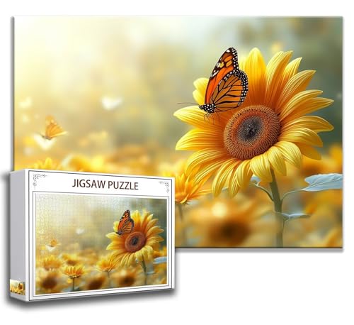 Puzzle 500 Teile Schmetterling Puzzle Erwachsene Anspruchsvoll, Holzpuzzle Jigsaw Puzzle Blume Puzzle Groß XXL 52 x 38 cm Impossible Puzzle für Männer, Klassische Puzzles für Erwachsene Frauen A-6 Puzzle 500 Teile Schmetterling Puzzle Erwachsene Anspruchsvoll, Holzpuzzle Jigsaw Puzzle Blume Puzzle Groß XXL 52 x 38 cm Impossible Puzzle für Männer, Klassische Puzzles für Erwachsene Frauen A-6 von Zhngzoyn