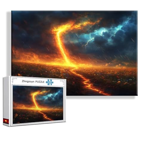 Puzzle 5000 Teile Fantasie, Puzzle Erwachsene Anspruchsvoll Jigsaw Landschaft Groß XXL 156x105 cm, Klassische Impossible Jigsaw Art für Frauen Männer, Holzpuzzle für Deko Wohnzimmer Geschenke Q-2 Puzzle 5000 Teile Fantasie, Puzzle Erwachsene Anspruchsvoll Jigsaw Landschaft Groß XXL 156x105 cm, Klassische Impossible Jigsaw Art für Frauen Männer, Holzpuzzle für Deko Wohnzimmer Geschenke Q-2 von Zhngzoyn