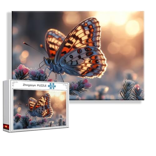 Puzzle 5000 Teile Schmetterling, Puzzle Erwachsene Anspruchsvoll Jigsaw Tier Groß XXL 156x105 cm, Klassische Impossible Jigsaw Art für Frauen Männer, Holzpuzzle für Deko Wohnzimmer Geschenke W-3 Puzzle 5000 Teile Schmetterling, Puzzle Erwachsene Anspruchsvoll Jigsaw Tier Groß XXL 156x105 cm, Klassische Impossible Jigsaw Art für Frauen Männer, Holzpuzzle für Deko Wohnzimmer Geschenke W-3 von Zhngzoyn