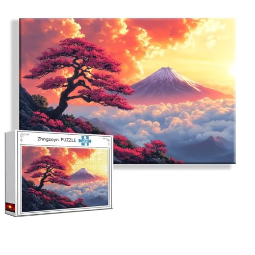Puzzle Baum Landschaft 4000 Teile Groß XXL 140 x 87 cm, Jigsaw Art Impossible Erwachsene Anspruchsvoll, Klassische Jigsaw Erwachsene, Junge, Mädchen, Geschicklichkeitsspiel für Die Ganze Familie Q-1 Puzzle Baum Landschaft 4000 Teile Groß XXL 140 x 87 cm, Jigsaw Art Impossible Erwachsene Anspruchsvoll, Klassische Jigsaw Erwachsene, Junge, Mädchen, Geschicklichkeitsspiel für Die Ganze Familie Q-1 von Zhngzoyn