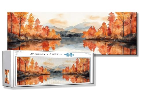 Puzzle Berg 900 Teile Landschaft Puzzle Erwachsene Anspruchsvoll Groß XXL 87 x 34 cm Jigsaw Panorama, 2025 Impossible Jigsaw, Klassische Holzpuzzle für Erwachsene Männer, Frauen, ältere Menschen D-8 Puzzle Berg 900 Teile Landschaft Puzzle Erwachsene Anspruchsvoll Groß XXL 87 x 34 cm Jigsaw Panorama, 2025 Impossible Jigsaw, Klassische Holzpuzzle für Erwachsene Männer, Frauen, ältere Menschen D-8 von Zhngzoyn