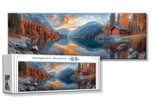 Puzzle Berg 900 Teile Landschaft Puzzle Erwachsene Anspruchsvoll Groß XXL 87 x 34 cm Jigsaw Panorama, 2025 Impossible Jigsaw, Klassische Holzpuzzle für Erwachsene Männer, Frauen, ältere Menschen H-8 Puzzle Berg 900 Teile Landschaft Puzzle Erwachsene Anspruchsvoll Groß XXL 87 x 34 cm Jigsaw Panorama, 2025 Impossible Jigsaw, Klassische Holzpuzzle für Erwachsene Männer, Frauen, ältere Menschen H-8 von Zhngzoyn