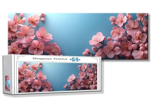 Puzzle Blume 900 Teile Blume Puzzle Erwachsene Anspruchsvoll Groß XXL 87 x 34 cm Jigsaw Panorama, 2025 Impossible Jigsaw, Klassische Holzpuzzle für Erwachsene Männer, Frauen, ältere Menschen S-1 Puzzle Blume 900 Teile Blume Puzzle Erwachsene Anspruchsvoll Groß XXL 87 x 34 cm Jigsaw Panorama, 2025 Impossible Jigsaw, Klassische Holzpuzzle für Erwachsene Männer, Frauen, ältere Menschen S-1 von Zhngzoyn