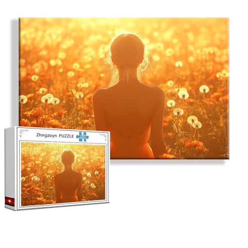 Puzzle Blume Frau 3000 Teile Groß XXL 120 x 80 cm, Jigsaw Art Impossible Erwachsene Anspruchsvoll, DIY Klassische Jigsaw Erwachsene, Junge, Mädchen, Geschicklichkeitsspiel für Die Ganze Familie G-9 Puzzle Blume Frau 3000 Teile Groß XXL 120 x 80 cm, Jigsaw Art Impossible Erwachsene Anspruchsvoll, DIY Klassische Jigsaw Erwachsene, Junge, Mädchen, Geschicklichkeitsspiel für Die Ganze Familie G-9 von Zhngzoyn