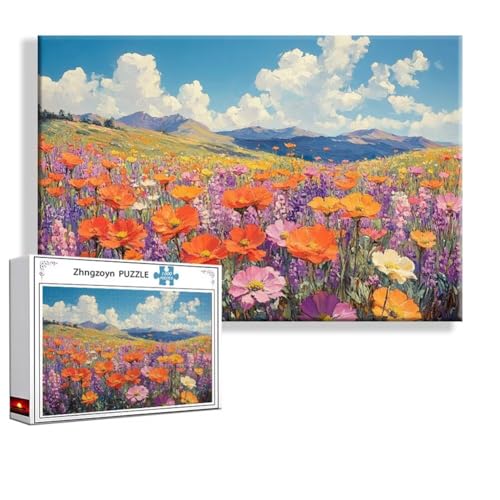 Puzzle Blume Frühling 1000 Teile Groß XXL 75 x 50 cm, Jigsaw art Impossible Erwachsene Anspruchsvoll, DIY Klassische Jigsaw Erwachsene, Junge, Mädchen, Geschicklichkeitsspiel für Die Ganze Familie N-3 Puzzle Blume Frühling 1000 Teile Groß XXL 75 x 50 cm, Jigsaw art Impossible Erwachsene Anspruchsvoll, DIY Klassische Jigsaw Erwachsene, Junge, Mädchen, Geschicklichkeitsspiel für Die Ganze Familie N-3 von Zhngzoyn
