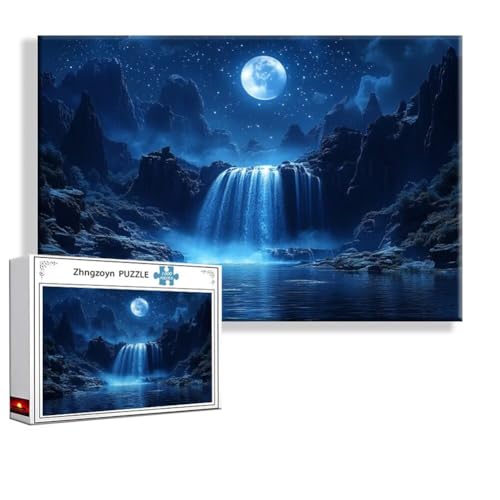Puzzle Fallen Landschaft 2000 Teile Groß XXL 100 x 70 cm, Jigsaw art Impossible Erwachsene Anspruchsvoll, Klassische Jigsaw Erwachsene, Junge, Mädchen, Geschicklichkeitsspiel für Die Ganze Familie L-4 von Zhngzoyn