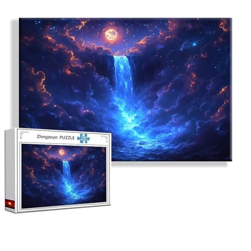 Puzzle Fallen Landschaft 2000 Teile Groß XXL 100 x 70 cm, Jigsaw art Impossible Erwachsene Anspruchsvoll, Klassische Jigsaw Erwachsene, Junge, Mädchen, Geschicklichkeitsspiel für Die Ganze Familie X-4 von Zhngzoyn