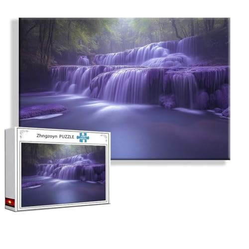 Puzzle Fallen Landschaft 4000 Teile Groß XXL 140 x 87 cm, Jigsaw art Impossible Erwachsene Anspruchsvoll, Klassische Jigsaw Erwachsene, Junge, Mädchen, Geschicklichkeitsspiel für Die Ganze Familie Z-8 von Zhngzoyn