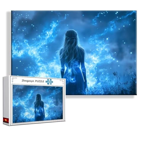 Puzzle Fantasie Frau 2000 Teile Groß XXL 100 x 70 cm, Jigsaw art Impossible Erwachsene Anspruchsvoll, DIY Klassische Jigsaw Erwachsene, Junge, Mädchen, Geschicklichkeitsspiel für Die Ganze Familie Z-4 Puzzle Fantasie Frau 2000 Teile Groß XXL 100 x 70 cm, Jigsaw art Impossible Erwachsene Anspruchsvoll, DIY Klassische Jigsaw Erwachsene, Junge, Mädchen, Geschicklichkeitsspiel für Die Ganze Familie Z-4 von Zhngzoyn