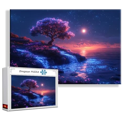 Puzzle Fantasie Ozean 1500 Teile Groß XXL 87 x 57 cm, Jigsaw art Impossible Erwachsene Anspruchsvoll, DIY Klassische Jigsaw Erwachsene, Junge, Mädchen, Geschicklichkeitsspiel für Die Ganze Familie W-7 Puzzle Fantasie Ozean 1500 Teile Groß XXL 87 x 57 cm, Jigsaw art Impossible Erwachsene Anspruchsvoll, DIY Klassische Jigsaw Erwachsene, Junge, Mädchen, Geschicklichkeitsspiel für Die Ganze Familie W-7 von Zhngzoyn