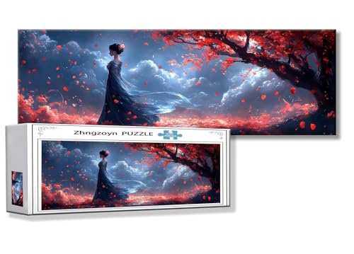 Puzzle Frau 900 Teile Landschaft Puzzle Erwachsene Anspruchsvoll Groß XXL 87 x 34 cm Jigsaw Panorama, 2025 Impossible Jigsaw, Klassische Holzpuzzle für Erwachsene Männer, Frauen, ältere Menschen I-8 Puzzle Frau 900 Teile Landschaft Puzzle Erwachsene Anspruchsvoll Groß XXL 87 x 34 cm Jigsaw Panorama, 2025 Impossible Jigsaw, Klassische Holzpuzzle für Erwachsene Männer, Frauen, ältere Menschen I-8 von Zhngzoyn