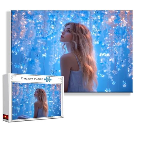 Puzzle Frau Fantasie 3000 Teile Groß XXL 120 x 80 cm, Jigsaw art Impossible Erwachsene Anspruchsvoll, DIY Klassische Jigsaw Erwachsene, Junge, Mädchen, Geschicklichkeitsspiel für Die Ganze Familie E-9 Puzzle Frau Fantasie 3000 Teile Groß XXL 120 x 80 cm, Jigsaw art Impossible Erwachsene Anspruchsvoll, DIY Klassische Jigsaw Erwachsene, Junge, Mädchen, Geschicklichkeitsspiel für Die Ganze Familie E-9 von Zhngzoyn
