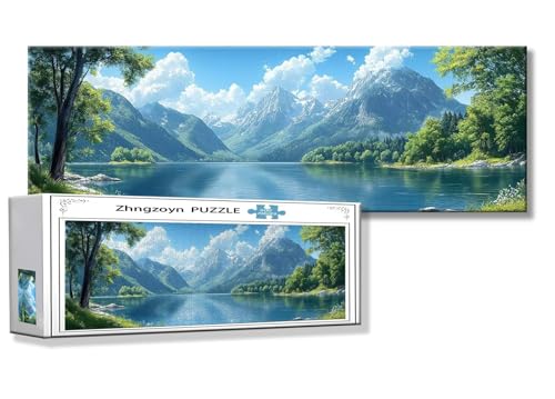 Puzzle Frühling 900 Teile Landschaft Puzzle Erwachsene Anspruchsvoll Groß XXL 87x34cm Jigsaw Panorama, 2025 Impossible Jigsaw, Klassische Holzpuzzle für Erwachsene Männer, Frauen, ältere Menschen I-9 Puzzle Frühling 900 Teile Landschaft Puzzle Erwachsene Anspruchsvoll Groß XXL 87x34cm Jigsaw Panorama, 2025 Impossible Jigsaw, Klassische Holzpuzzle für Erwachsene Männer, Frauen, ältere Menschen I-9 von Zhngzoyn