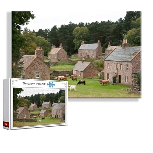 Puzzle Frühling Landschaft 4000 Teile Groß XXL 140x87 cm, Jigsaw art Impossible Erwachsene Anspruchsvoll, Klassische Jigsaw Erwachsene, Junge, Mädchen, Geschicklichkeitsspiel für Die Ganze Familie H-9 von Zhngzoyn