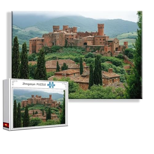 Puzzle Frühling Landschaft 5000 Teile Groß XXL 156x105 cm, Jigsaw Art Impossible Erwachsene Anspruchsvoll, Klassische Jigsaw Erwachsene, Junge, Mädchen, Geschicklichkeitsspiel für Ganze Familie N-0 von Zhngzoyn