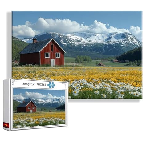 Puzzle Frühling Schneeberg 1500 Teile Groß XXL 87x57 cm, Jigsaw Art Impossible Erwachsene Anspruchsvoll, Klassische Jigsaw Erwachsene, Junge, Mädchen, Geschicklichkeitsspiel für Die Ganze Familie M-8 Puzzle Frühling Schneeberg 1500 Teile Groß XXL 87x57 cm, Jigsaw Art Impossible Erwachsene Anspruchsvoll, Klassische Jigsaw Erwachsene, Junge, Mädchen, Geschicklichkeitsspiel für Die Ganze Familie M-8 von Zhngzoyn
