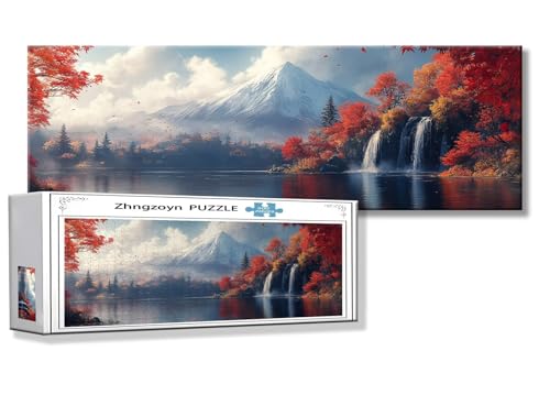 Puzzle Herbst 900 Teile Fallen Puzzle Erwachsene Anspruchsvoll Groß XXL 87 x 34 cm Jigsaw Panorama, 2025 Impossible Jigsaw, Klassische Holzpuzzle für Erwachsene Männer, Frauen, ältere Menschen K-5 Puzzle Herbst 900 Teile Fallen Puzzle Erwachsene Anspruchsvoll Groß XXL 87 x 34 cm Jigsaw Panorama, 2025 Impossible Jigsaw, Klassische Holzpuzzle für Erwachsene Männer, Frauen, ältere Menschen K-5 von Zhngzoyn