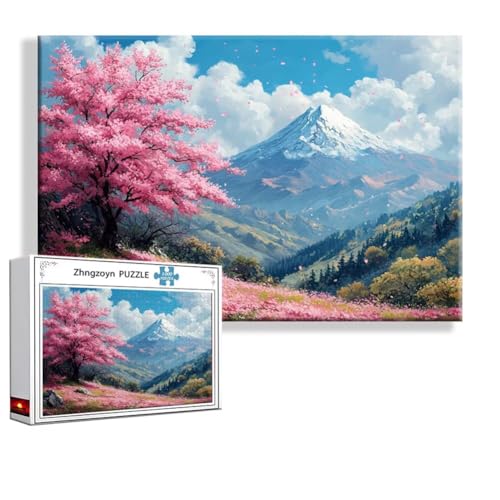 Puzzle Japan Landschaft 5000 Teile Groß XXL 156 x 105 cm, Jigsaw art Impossible Erwachsene Anspruchsvoll, Klassische Jigsaw Erwachsene, Junge, Mädchen, Geschicklichkeitsspiel für Die Ganze Familie R-3 Puzzle Japan Landschaft 5000 Teile Groß XXL 156 x 105 cm, Jigsaw art Impossible Erwachsene Anspruchsvoll, Klassische Jigsaw Erwachsene, Junge, Mädchen, Geschicklichkeitsspiel für Die Ganze Familie R-3 von Zhngzoyn