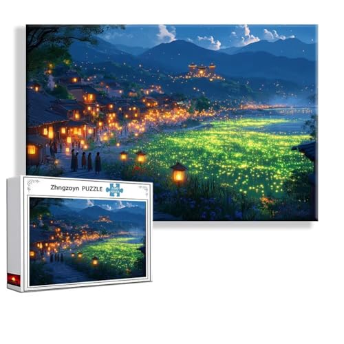 Puzzle Karikatur Frühling 2000 Teile Groß XXL 100x70 cm, Jigsaw Art Impossible Erwachsene Anspruchsvoll, Klassische Jigsaw Erwachsene, Junge, Mädchen, Geschicklichkeitsspiel für Die Ganze Familie D-2 von Zhngzoyn
