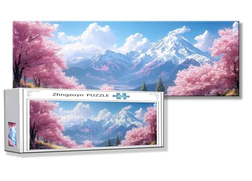 Puzzle Landschaft 900 Teile Berg Puzzle Erwachsene Anspruchsvoll Groß XXL 87 x 34 cm Jigsaw Panorama, 2025 Impossible Jigsaw, Klassische Holzpuzzle für Erwachsene Männer, Frauen, ältere Menschen G-7 Puzzle Landschaft 900 Teile Berg Puzzle Erwachsene Anspruchsvoll Groß XXL 87 x 34 cm Jigsaw Panorama, 2025 Impossible Jigsaw, Klassische Holzpuzzle für Erwachsene Männer, Frauen, ältere Menschen G-7 von Zhngzoyn