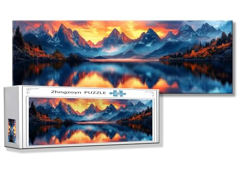 Puzzle Landschaft 900 Teile Berg Puzzle Erwachsene Anspruchsvoll Groß XXL 87 x 34 cm Jigsaw Panorama, 2025 Impossible Jigsaw, Klassische Holzpuzzle für Erwachsene Männer, Frauen, ältere Menschen E-9 Puzzle Landschaft 900 Teile Berg Puzzle Erwachsene Anspruchsvoll Groß XXL 87 x 34 cm Jigsaw Panorama, 2025 Impossible Jigsaw, Klassische Holzpuzzle für Erwachsene Männer, Frauen, ältere Menschen E-9 von Zhngzoyn