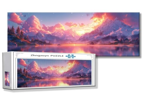 Puzzle Landschaft 900 Teile Berg Puzzle Erwachsene Anspruchsvoll Groß XXL 87 x 34 cm Jigsaw Panorama, 2025 Impossible Jigsaw, Klassische Holzpuzzle für Erwachsene Männer, Frauen, ältere Menschen J-5 Puzzle Landschaft 900 Teile Berg Puzzle Erwachsene Anspruchsvoll Groß XXL 87 x 34 cm Jigsaw Panorama, 2025 Impossible Jigsaw, Klassische Holzpuzzle für Erwachsene Männer, Frauen, ältere Menschen J-5 von Zhngzoyn