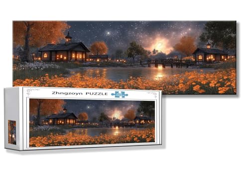 Puzzle Landschaft 900 Teile Herbst Puzzle Erwachsene Anspruchsvoll Groß XXL 87 x 34 cm Jigsaw panorama, 2025 Impossible Jigsaw, Klassische Holzpuzzle für Erwachsene Männer, Frauen, ältere Menschen M-3 Puzzle Landschaft 900 Teile Herbst Puzzle Erwachsene Anspruchsvoll Groß XXL 87 x 34 cm Jigsaw panorama, 2025 Impossible Jigsaw, Klassische Holzpuzzle für Erwachsene Männer, Frauen, ältere Menschen M-3 von Zhngzoyn