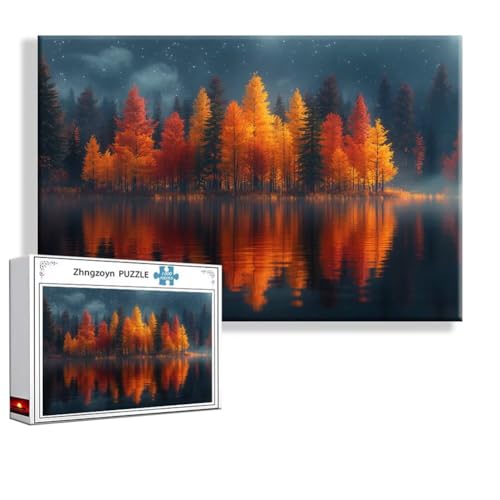 Puzzle Landschaft Frühling 5000 Teile Groß XXL 156x105 cm, Jigsaw Art Impossible Erwachsene Anspruchsvoll, Klassische Jigsaw Erwachsene, Junge, Mädchen, Geschicklichkeitsspiel für Ganze Familie T-5 von Zhngzoyn