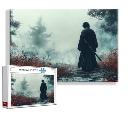 Puzzle Landschaft Mann 1500 Teile Groß XXL 87 x 57 cm, Jigsaw Art Impossible Erwachsene Anspruchsvoll, Klassische Jigsaw Erwachsene, Junge, Mädchen, Geschicklichkeitsspiel für Die Ganze Familie Y-4 von Zhngzoyn