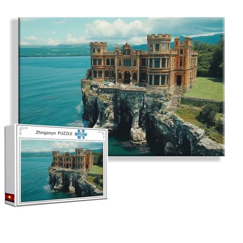 Puzzle Landschaft Ozean 1500 Teile Groß XXL 87 x 57 cm, Jigsaw Art Impossible Erwachsene Anspruchsvoll, Klassische Jigsaw Erwachsene, Junge, Mädchen, Geschicklichkeitsspiel für Die Ganze Familie T-5 Puzzle Landschaft Ozean 1500 Teile Groß XXL 87 x 57 cm, Jigsaw Art Impossible Erwachsene Anspruchsvoll, Klassische Jigsaw Erwachsene, Junge, Mädchen, Geschicklichkeitsspiel für Die Ganze Familie T-5 von Zhngzoyn