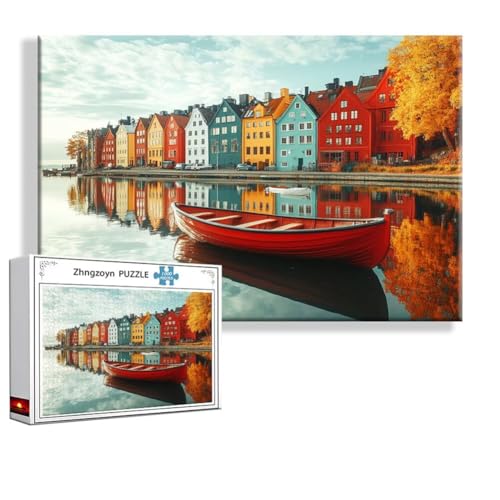 Puzzle Landschaft Strand 2000 Teile Groß XXL 100 x 70 cm, Jigsaw art Impossible Erwachsene Anspruchsvoll, Klassische Jigsaw Erwachsene, Junge, Mädchen, Geschicklichkeitsspiel für Die Ganze Familie Q-2 von Zhngzoyn
