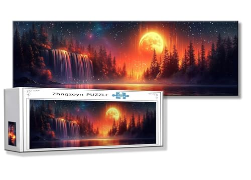 Puzzle Mond 900 Teile Landschaft Puzzle Erwachsene Anspruchsvoll Groß XXL 87 x 34 cm Jigsaw Panorama, 2025 Impossible Jigsaw, Klassische Holzpuzzle für Erwachsene Männer, Frauen, ältere Menschen G-0 Puzzle Mond 900 Teile Landschaft Puzzle Erwachsene Anspruchsvoll Groß XXL 87 x 34 cm Jigsaw Panorama, 2025 Impossible Jigsaw, Klassische Holzpuzzle für Erwachsene Männer, Frauen, ältere Menschen G-0 von Zhngzoyn