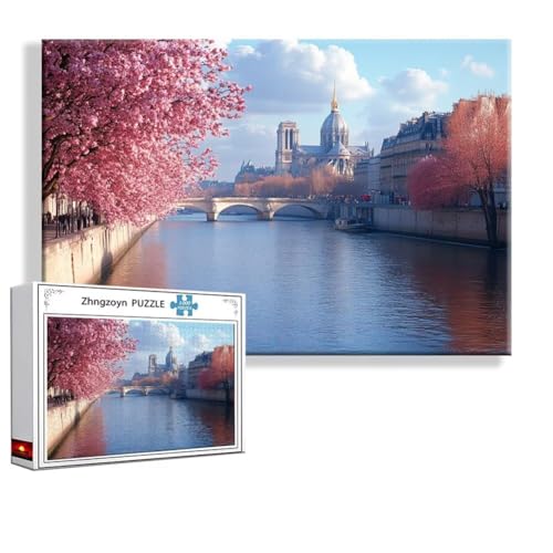Puzzle Ozean Landschaft 1000 Teile Groß XXL 75 x 50 cm, Jigsaw Art Impossible Erwachsene Anspruchsvoll, Klassische Jigsaw Erwachsene, Junge, Mädchen, Geschicklichkeitsspiel für Die Ganze Familie R-5 von Zhngzoyn